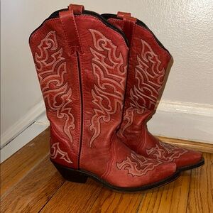 Red Western Cowboy Boots